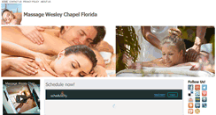 Desktop Screenshot of massage-wesley-chapel-florida.com