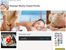 Tablet Screenshot of massage-wesley-chapel-florida.com